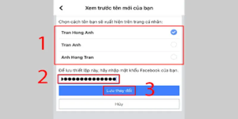 Cách đổi tên facebook về tên cũ đơn giản và nhanh chóng nhất