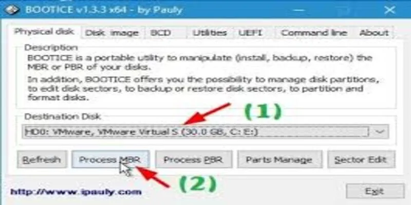 Hướng dẫn cách diệt virus MBR - Master Boot Record