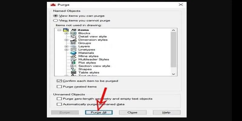 Hướng dẫn cách giảm dung lượng file CAD quá nặng nhanh chóng năm 2025